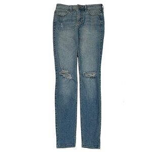 Hollister High Rise Super Skinny Distressed Jeans Size 3R